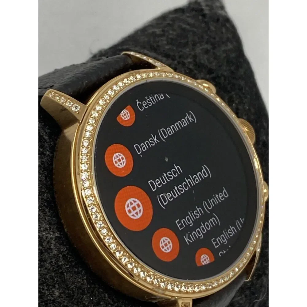 Fossil Gen 4 Authentic Digital Dial Smart Watch Custom Band FTW6015 LT293